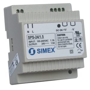 Simex SPS-24/1.5 | 36W | Geschakelde Voeding