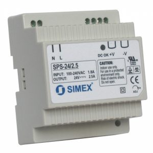Simex SPS-24/2.5 | 60W | Geschakelde Voeding
