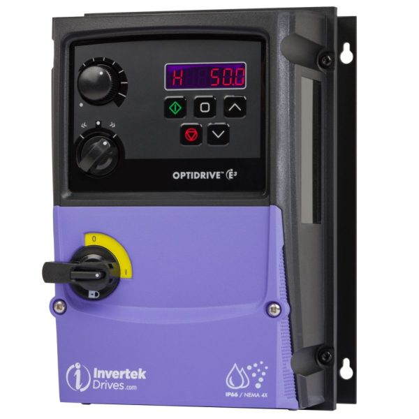 Invertek ODE-3-120023-1F1B | 0.37kW Frequentieregelaar